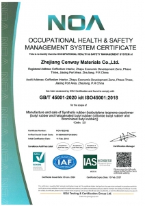 ISO45001证书